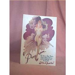 Program Paris After Dark Lou Walters #881298