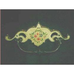 Metal Drawer Pulls Floral Design 2 #881323