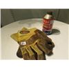 Image 1 : ATLAS ANTI-FREEZE CAN AND ESSO OIL COMP. GLOVES