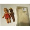 Image 1 : VINTAGE BISQUE JOINTED STRING DOLL - AFRICAN DOLL