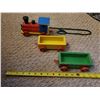 Image 1 : WOODEN PULL-TYPE TOY TRAIN