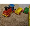 Image 3 : WOODEN PULL-TYPE TOY TRAIN