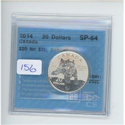 2014 - $20.00 RCM COIN - CCCS