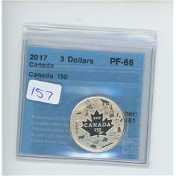 2017 - $3.00 RCM COIN CCCS