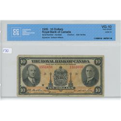 1935 - $10.00 BILL - CCCS