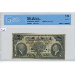 1935 - $5.00 BILL - BOFM - CCCS
