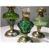 Image 2 : 3 DECORATIVE GREEN PERFUME LAMPS