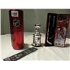 Image 2 : 2 MCDONALDS GOALIE STICKS - EMERY, HUET - 1 STANLEY CUP