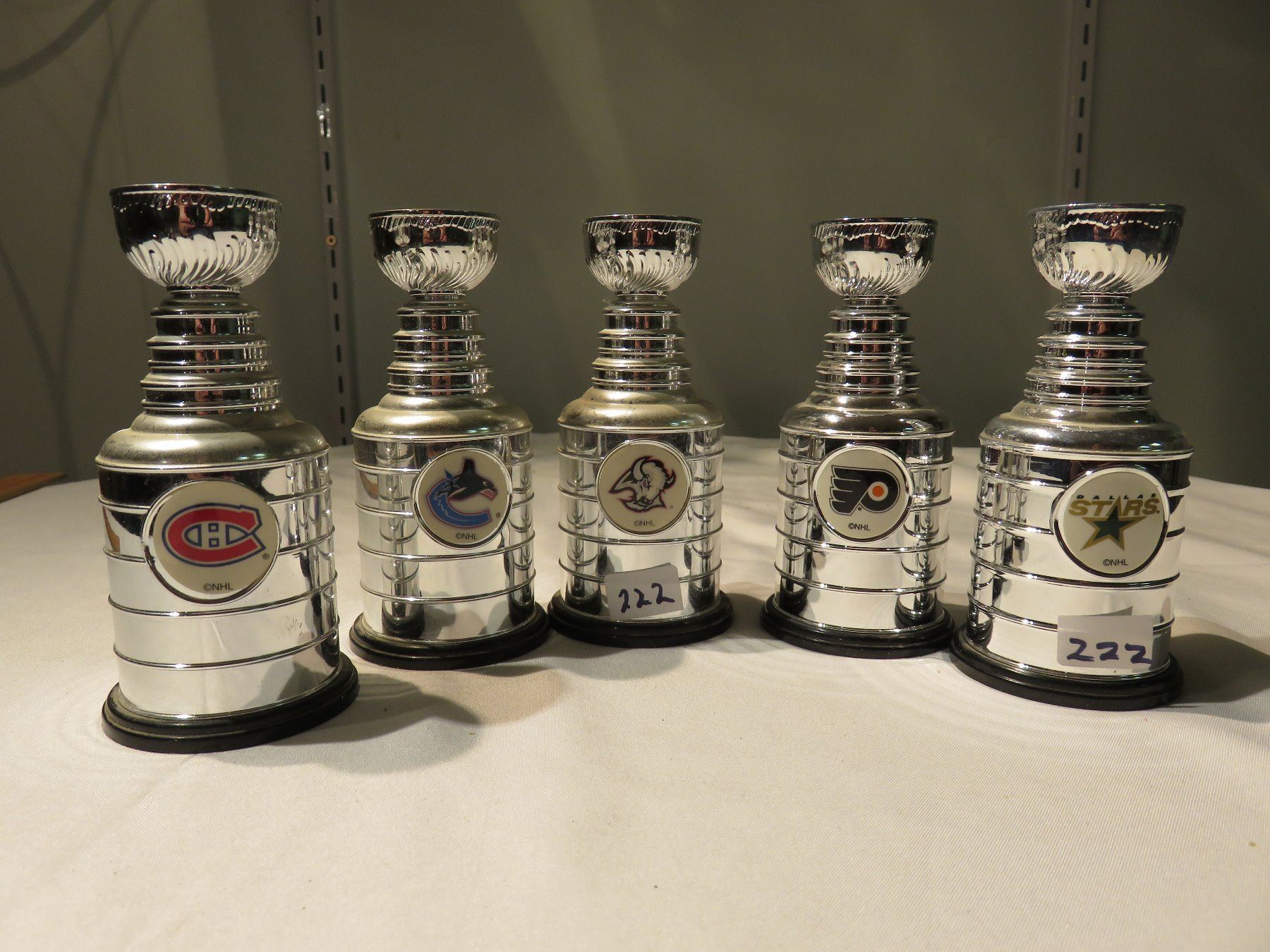 5 MINIATURE STANLEY CUPS Schmalz Auctions