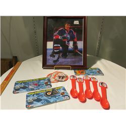 WAYNE GRETZKY OICTURE, JELLO, KRAFT MOLSONS COLLECTIBLES