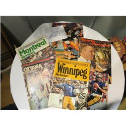 EARLY CFL MAGAZINES & SPORTS ILLUSTRATED