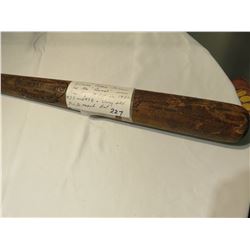 JIMMIE FOXX BAT EARLY 30'S KNOWN AS 'THE BEAST' WON MVP 1932-33-38 JOINED MAJORS 1925