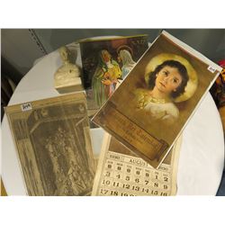 6" BUST OF FATHER ANDRE KNOWN AS MONTREAL MIRACLE WORKER