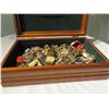 Image 1 : COSTUME JEWELLERY AND JEWELLERY BOX
