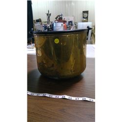 BRASS POT (WITH CRACK)