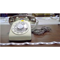 MAHER OPERABLE ROTARY DIAL TELEPHONE