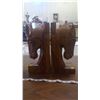 Image 2 : 2 WOODEN HORSE BOOKENDS