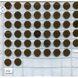 SHEET OF PENNIES 1929