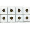 Image 2 : EIGHT SMALL CANADIAN PENNIES 1927,28,29,32,33,34,35,36