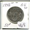 Image 1 : 1942 CANADIAN 50 CENT