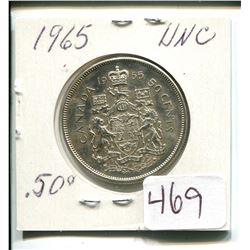 1965 CANADIAN 50 CENT