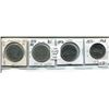 Image 1 : FOUR CANADIAN SILVER DOLLARS 1970, 71, 72, 73