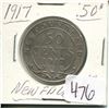 Image 1 : 1917 NEWFOUNDLAND 50 CENT