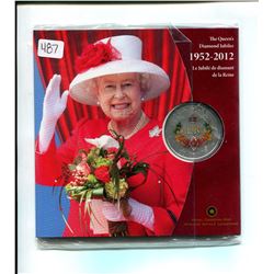 1952-2012 QUEENS DIAMOND JUBILEE LARGE 50 CENT COIN