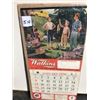 Image 1 : 1956 N.O.S. WATKINS CALENDAR COMPLETE DATE PAD