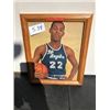 Image 1 : FRAMED 8" X 10" ELGIN BAYLOR LOS ANGELES