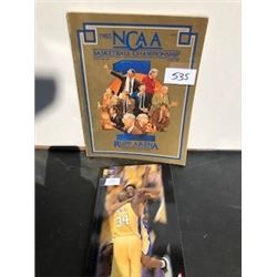 LOT OF 2 BASKETBALL BOOKS