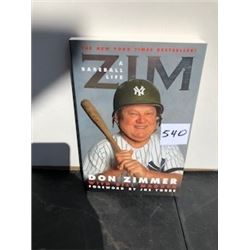 ZIM A BASEBALL LIFE BOOK