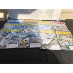 LOT OF 11 2011 FLYING MAGAZINES