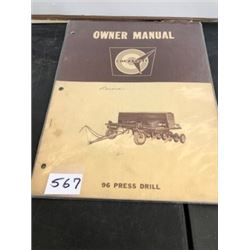 COCKSHUTT PRESS DRILL MANUAL