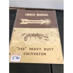 COCKSHUTT H.D. CULTIVATOR MANUAL