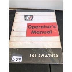COCKSHUTT SWATHER MANUAL