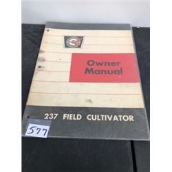 COCKSHUTT H.D. CULTIVATOR MANUAL