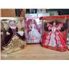 Image 1 : 3 COLLECTOR BARBIES IN DISPLAY BOXES