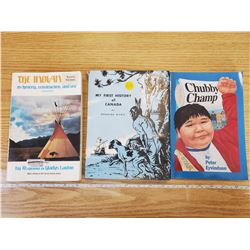 LOT OF 3 FIRST NATIONS BOOKS
