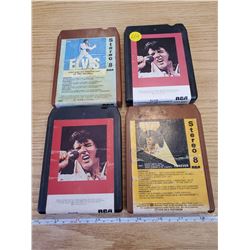 4 ELVIS 8 TRACKS