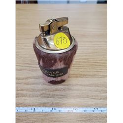 VINTAGE COWHIDE LIGHTER