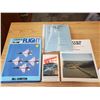 Image 1 : 3 AIRPLANE BOOKS & 1928 AVIATION LETTER