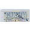 Image 2 : Canadian 1986 Five Dollar Bank Note