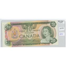 1979 Canadian Twenty Dollar Bank Note