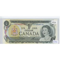 1973 Canadian One Dollar Bank Note