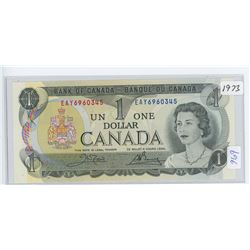 1973 Canadian One Dollar Bank Note
