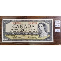 1954Canadian Twenty Dollar Bank Note