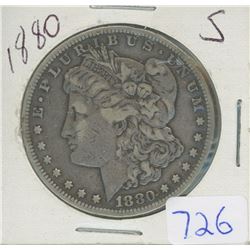 1880S MORGAN DOLLAR