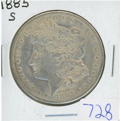 1885S MORGAN DOLLAR