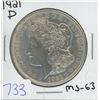 Image 1 : 1921D MORGAN DOLLAR